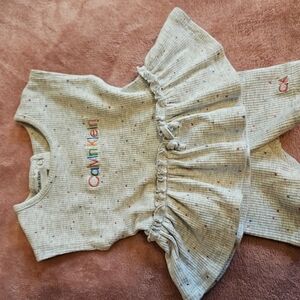Calvin Klein Baby Top & Shorts Set
